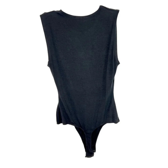 WeWoreWhat Sleeveless Bodysuit Revolve Black Bodysuit - Size M - Picture 5 of 6